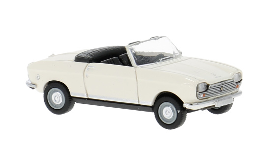 Brekina BRE29176 Peugeot 204 Cabriolet - weiss - Vorbestellung 1:87