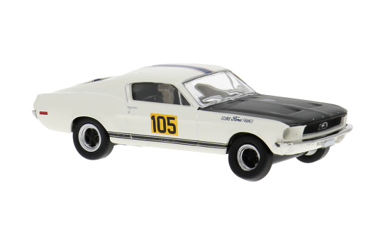 Brekina BRE19614 Ford Mustang Fastback - Ecurie Ford France 1:87