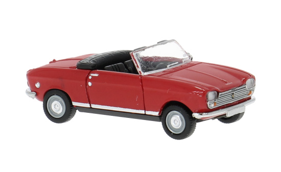 Brekina BRE29175 Peugeot 204 Cabriolet - rot - Vorbestellung 1:87