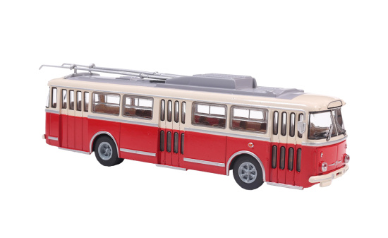 Brekina BRE61356 Skoda 9 TR - beige , rot - Vorbestellung 1:87