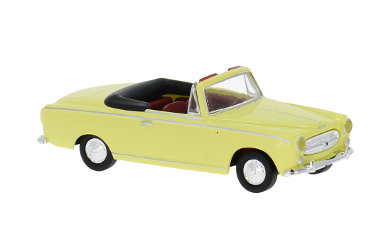 Brekina BRE29164 Peugeot 403 Cabriolet - hellgelb 1:87