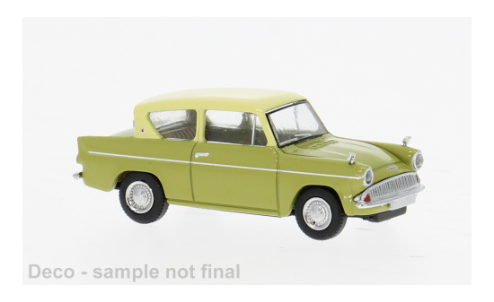 Brekina BRE19336 Ford Anglia - hellgrün , beige - Vorbestellung 1:87