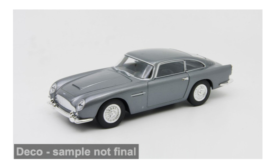 Welly WEL24101MET.GRAY Aston Martin DB5 - grau (Metallic) 1:24