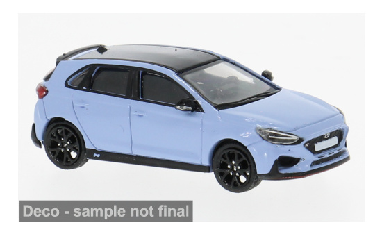 PCX87 PCX870924 Hyundai i30 N - hellblau - Vorbestellung 1:87