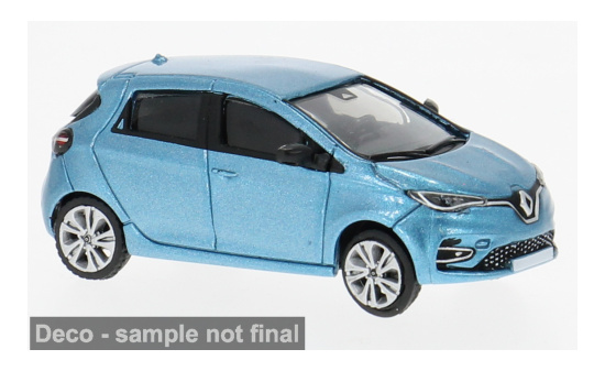 PCX87 PCX870581 Renault Zoe - hellblau (Metallic) - Vorbestellung 1:87