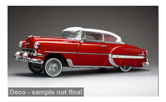 Sun Star SUN1722 Chevrolet Bel Air - rot , weiss - Vorbestellung 1:18