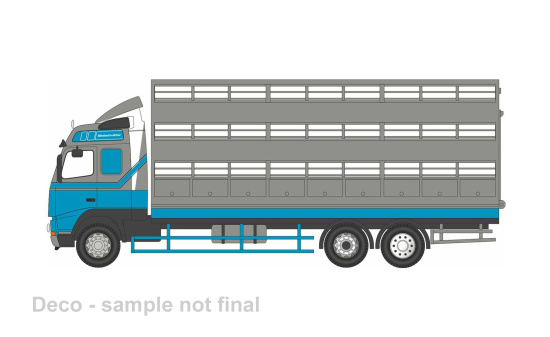 Oxford OXF76VOL02LS Volvo FH 12 - blau , silber - Vorbestellung 1:76