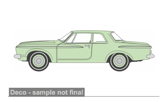 Oxford OXF87PL62001 Plymouth Belvedere - hellgrün - Vorbestellung 1:87