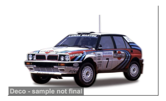 Sun Star SUN3132 Lancia Delta Integrale - Acropolis Rally - J.Kankkunen - J.Piironen - Vorbestellung 1:18