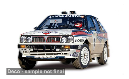Sun Star SUN3131 Lancia Delta Integrale - Rally San Remo - M.Biasion - T.Siviero - Vorbestellung 1:18