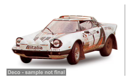 Sun Star SUN6105 Lancia Stratos HF - Rally Portugal - S.Munari - S.Maiga - Vorbestellung 1:18