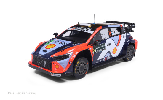 IXO IXORAM1017-LM.22 Hyundai i20 N Rally1 - Rally Saudi Arabia - O.Tänak - M.Järveoja - Vorbestellung 1:43