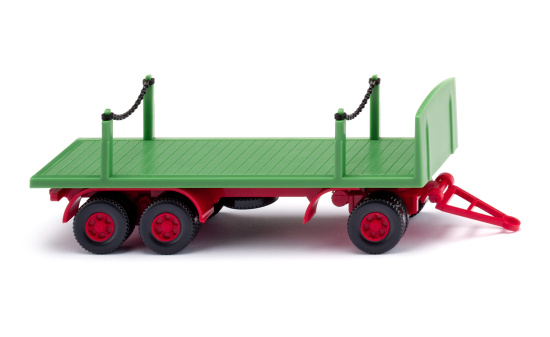 Wiking 044703 Rungenpritschen-Anhänger - maigrün 1:87