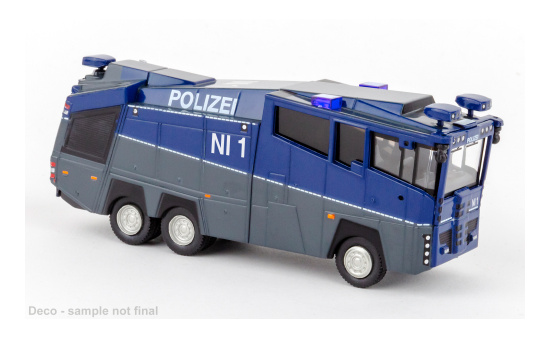 PCX87 PCX870321 Rosenbauer Wasserwerfer 10000 - Polizei Niedersachsen - Vorbestellung 1:87