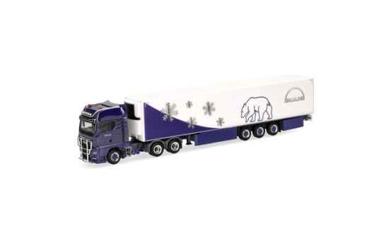 Herpa 955119 MAN TGX GX Kühlkoffer-Sattelzug 