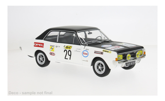 MCG MCG18562 Opel Commodore A - Tour de France Automobile - J.L.Clarr - J.P.Peyroux - Vorbestellung 1:18