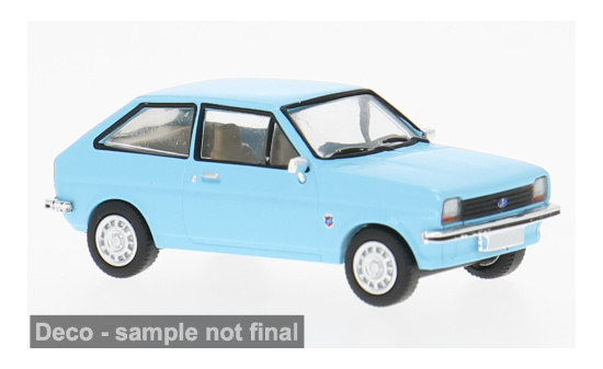 PCX87 PCX870768 Ford Fiesta MK I - hellblau - Vorbestellung 1:87