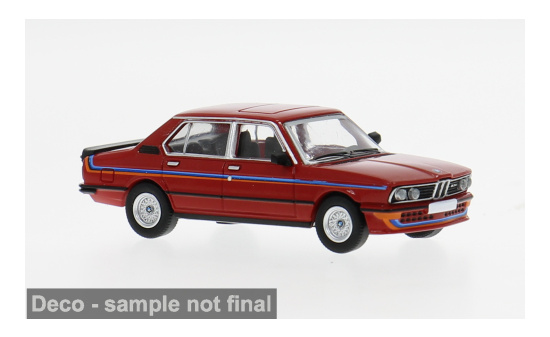 PCX87 PCX871605 BMW M535i (E12) - rot , Dekor - Vorbestellung 1:87