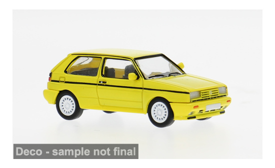 PCX87 PCX871599 VW Rallye Golf - gelb - Vorbestellung 1:87