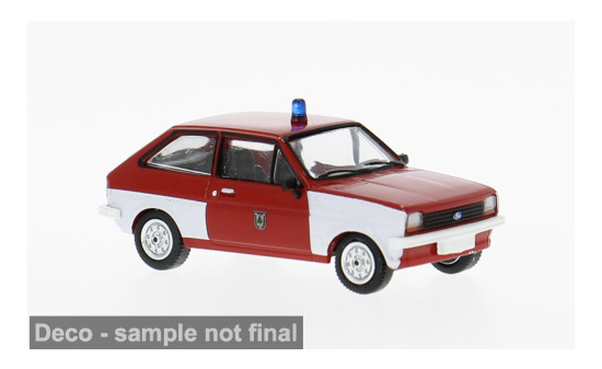 PCX87 PCX871255 Ford Fiesta MK I - Feuerwehr Pinneberg - Vorbestellung 1:87