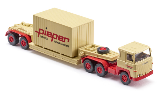 Wiking 050306 Tiefladesattelzug (Scania 111) 