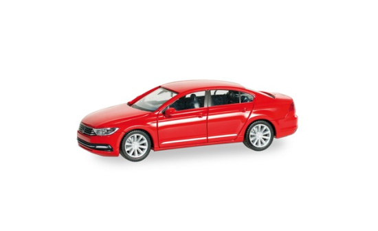 Herpa 028417-002 Volkswagen (VW) Passat Limousine, rot - Vorbestellung 1:87