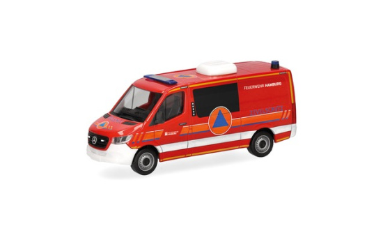 Herpa 099561 Mercedes-Benz Sprinter '18 Halbbus Flachdach 