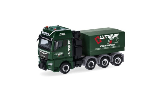 Herpa 321686 MAN TGX GX Schwerlastzugmaschine mit Ballastpritsche 