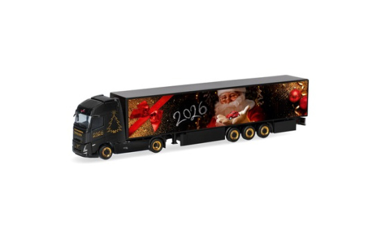 Herpa 321891 Volvo FH Aero Globetrotter XL 15m Koffer-Sattelzug 