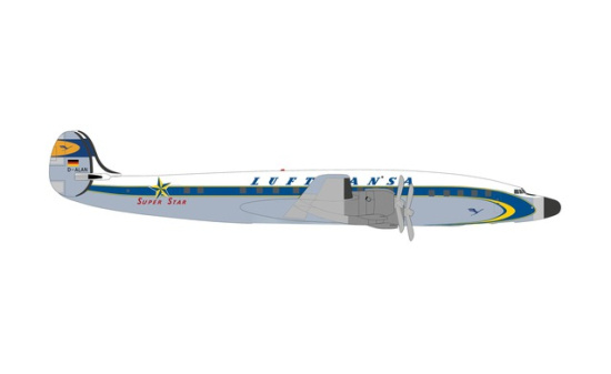 Herpa 539357 Lufthansa Lockheed L-1649A Super Star D-ALAN - Vorbestellung 1:500