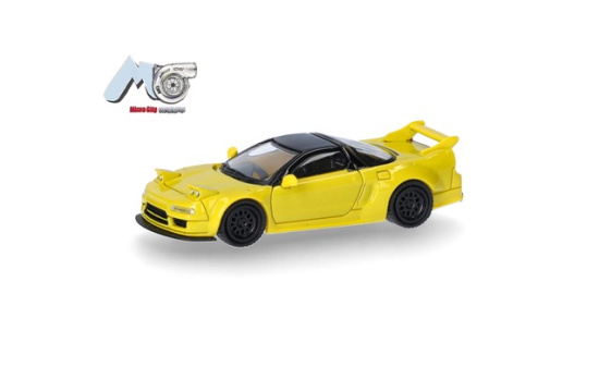Micro City 87MC000114 MicroCity: Honda NSX, gelb - Vorbestellung 1:87