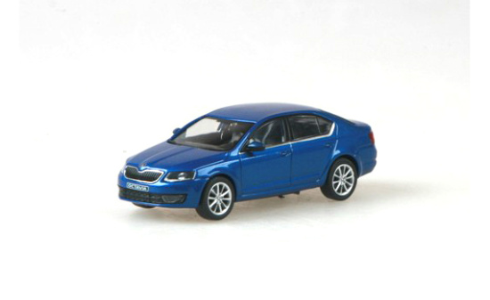 Abrex ABR143AB-026KD Skoda Octavia III - blau (Metallic) - Vorbestellung 1:43