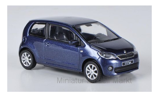 Abrex ABR143AB-021KL Skoda Citigo - dunkelblau (Metallic) 1:43