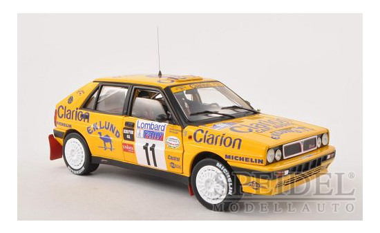 Sun Star SUN3128 Lancia Delta Integrale - Clarion - RAC Rallye - P.Eklund - B.Cederberg - Vorbestellung 1:18