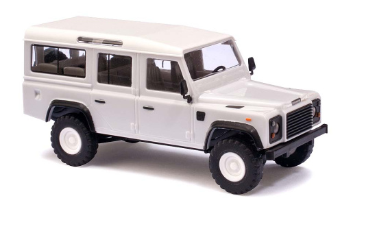 Busch 50300 Land Rover weiß 1: