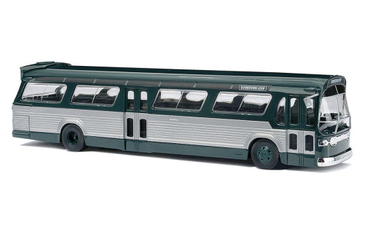 Busch 44500 US Bus Fishbowl grün 1: