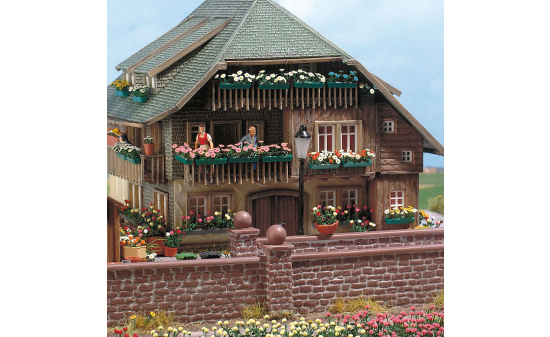 Busch 1208 Blumenkasten-Set 1:87