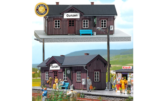 Busch 1462 Bahnhof Gunzen - Vorbestellung 1:87