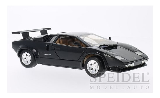 Motormax MOM73219BK Lamborghini Countach - schwarz - Vorbestellung 1:24