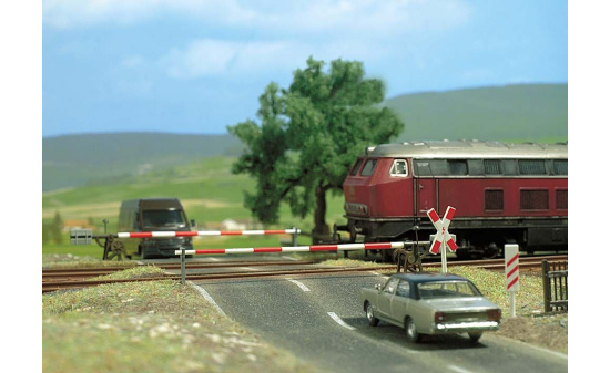 Busch 6021 Bahnübergang - Vorbestellung 1:87