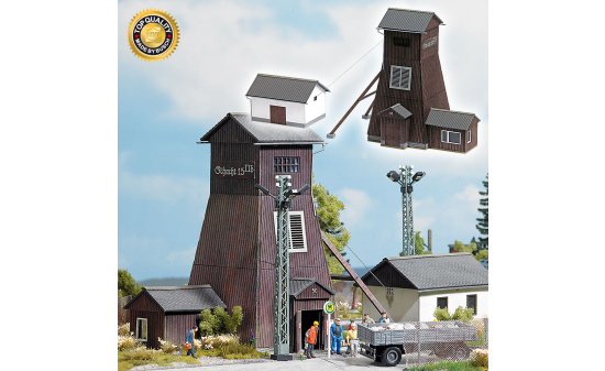 Busch 1476 Förderturm Schlema 1:87