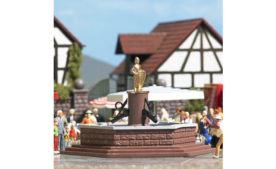 Busch 7728 M-Welt: Marktbrunnen 1:87