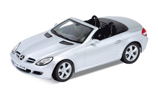 Welly WEL22462Csi Mercedes SLK 350 - silber - Vorbestellung 1:24