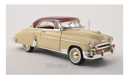 Motormax MOM73111YL Chevrolet Bel Air - beige , dunkelrot - Vorbestellung 1:18