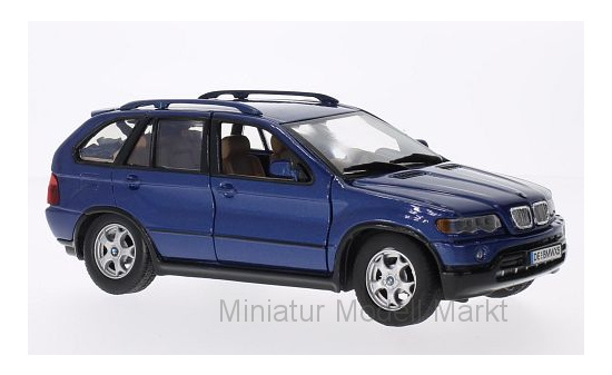 Motormax MOM73254MB BMW X5 - dunkelblau (Metallic) - Vorbestellung 1:24