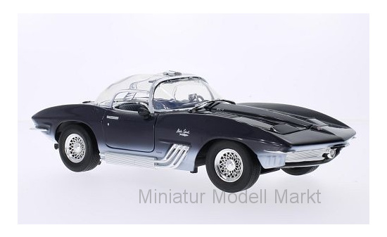 Motormax MOM73102 Chevrolet Mako Shark - dunkelblau , weiss - Vorbestellung 1:18