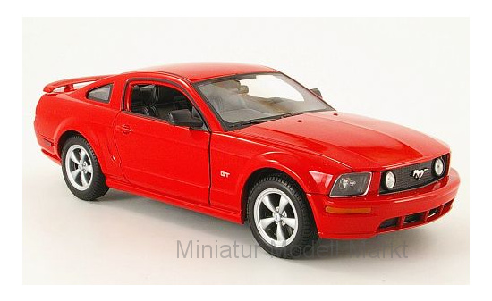 Welly WEL22464rt Ford Mustang GT - rot - Vorbestellung 1:24