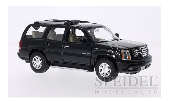 Welly WEL22412sw Cadillac Escalade - schwarz - Vorbestellung 1:24