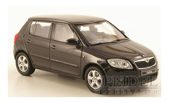 Abrex ABR143AB-008D Skoda Fabia II - schwarz 1:43