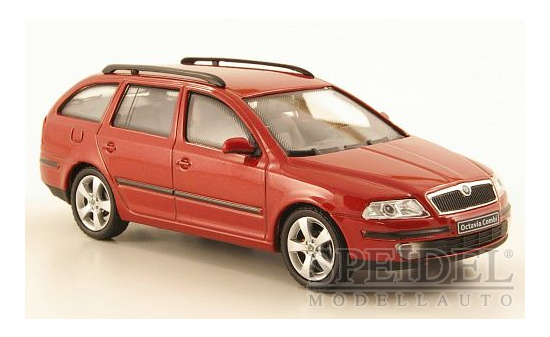 Abrex ABR143AB-002J Skoda Octavia Combi - rot (Metallic) 1:43